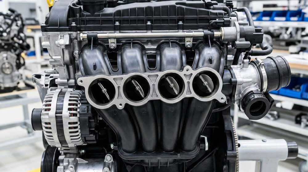 Vířivé klapky sání motoru